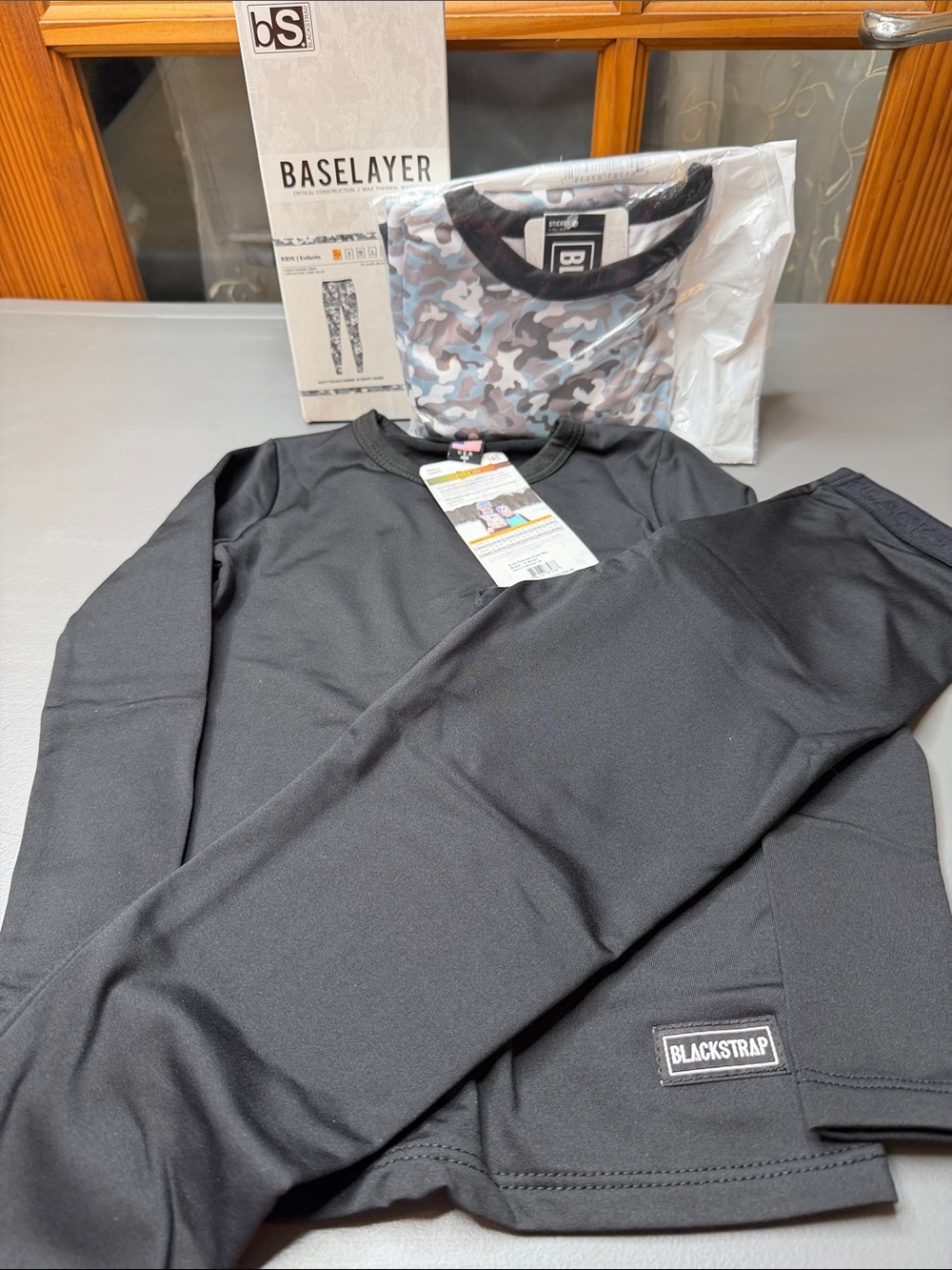 Kid’s Blackstrap Base-layer - 2 - Top and Bottom Sets. Size: XS. NWT